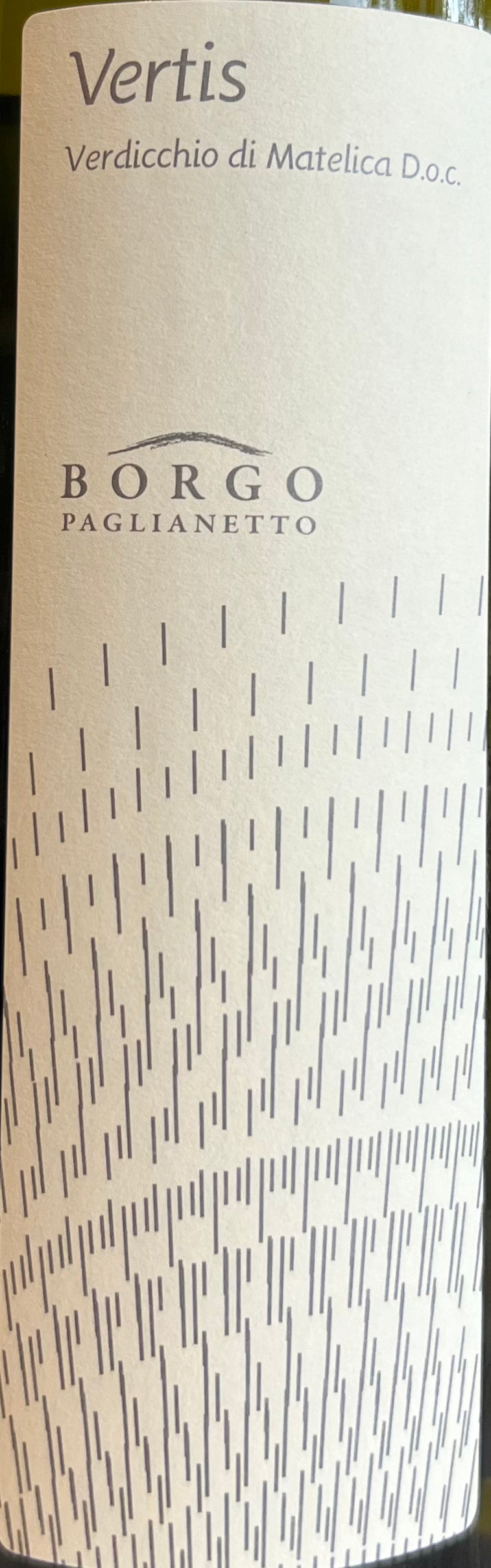 Borgo Paglianetto 'Vertis' - Verdicchio di Matelica
