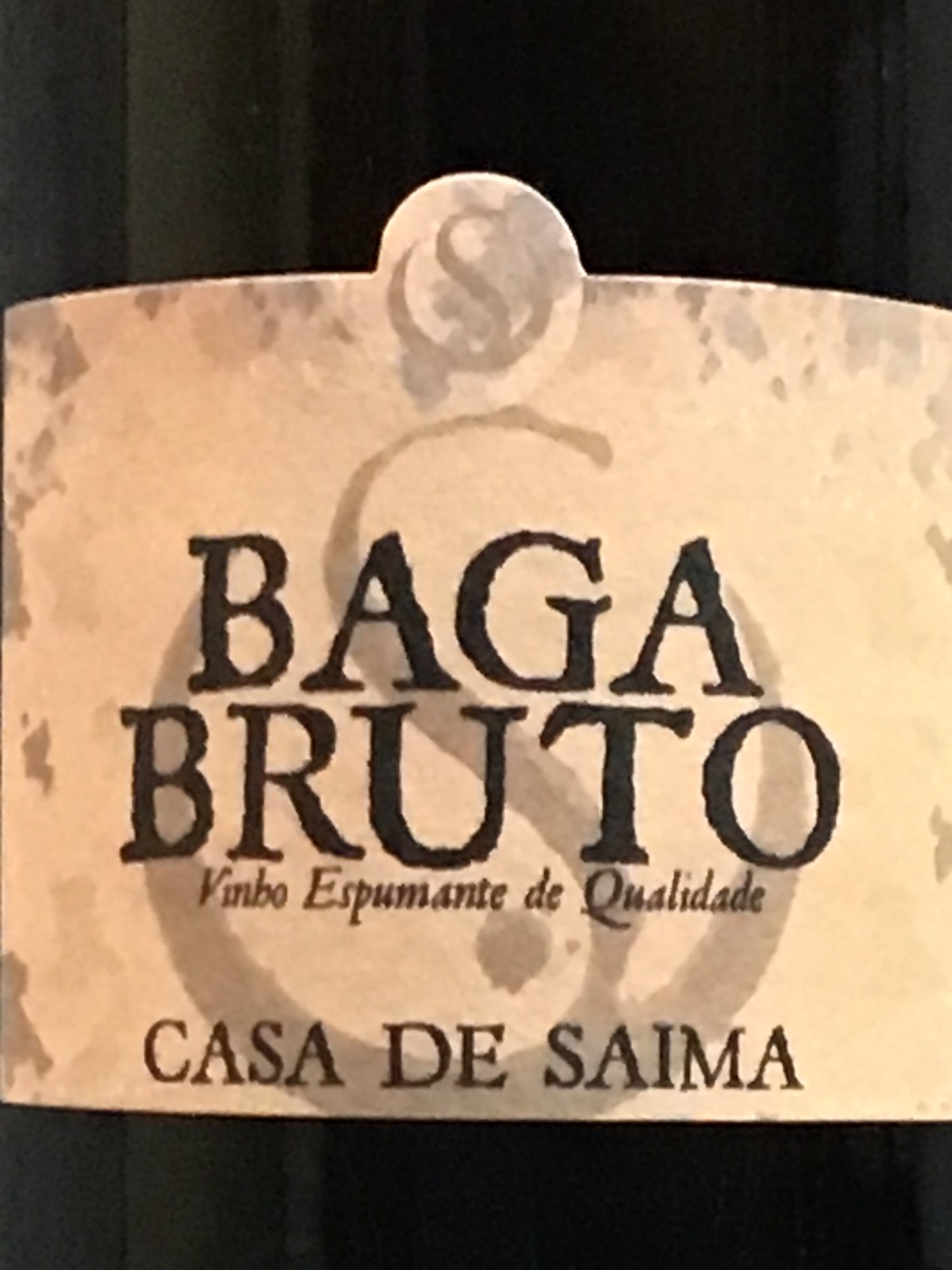Casa de Saima 'Baga Bruto' - Pétillant Naturel - Bairrada