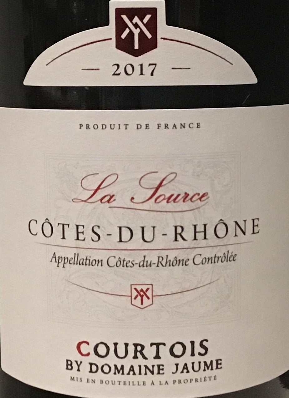 Courtois 'La Source' - Cotes du Rhone red