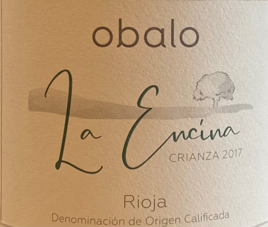 Obalo 'La Encina' - Crianza - Rioja