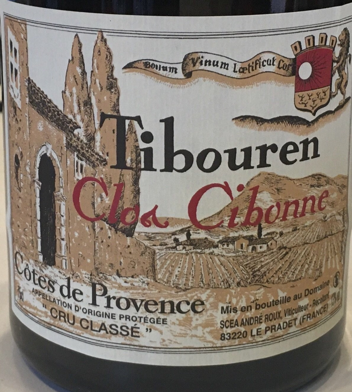 Clos Cibonne 'Cuvee Tradition' - Magnum
