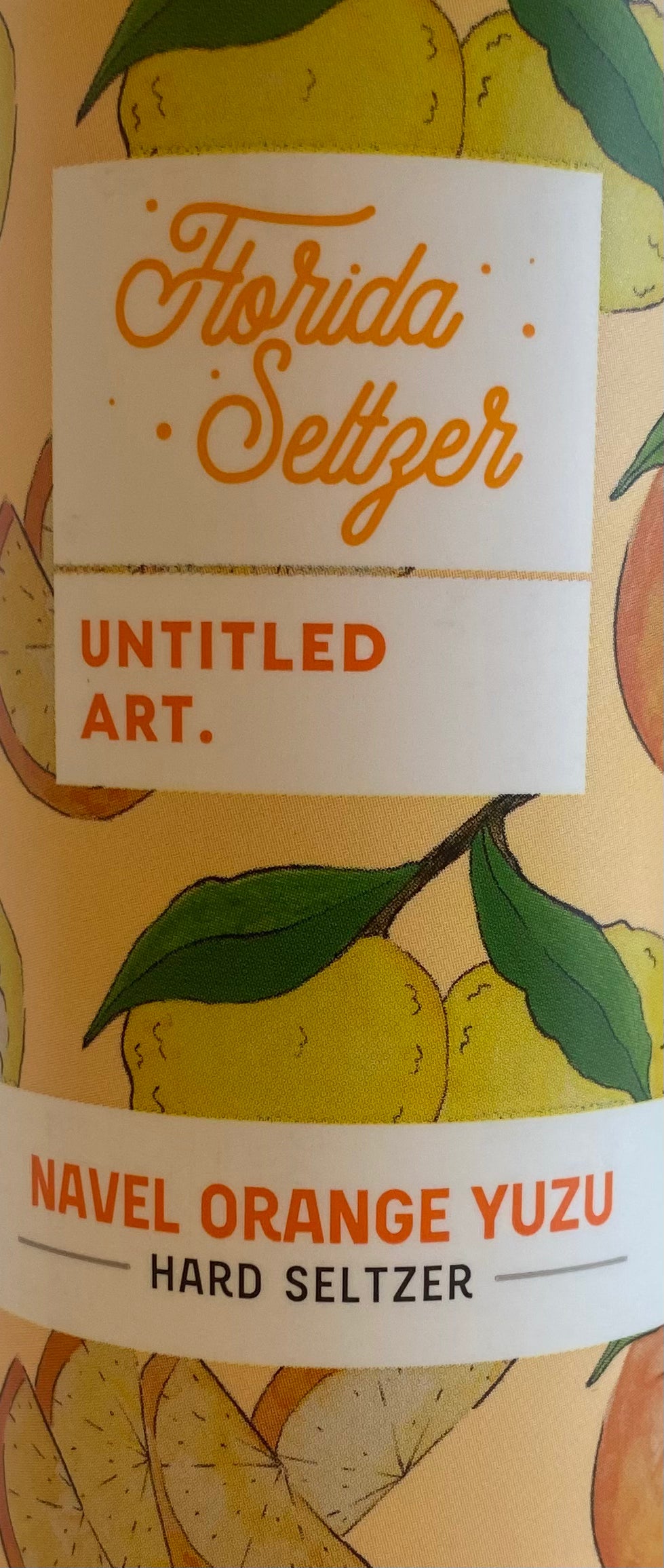 Untitled Art - Florida Hard Seltzer - Navel Orange Yuzu