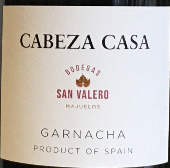 Bodegas San Valero 'Cabeza Casa' - Garnacha