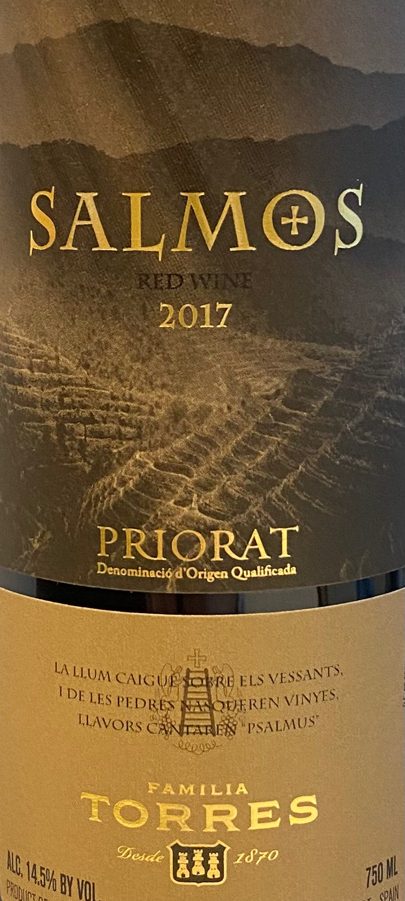 Familia Torres 'Salmos' - Priorat