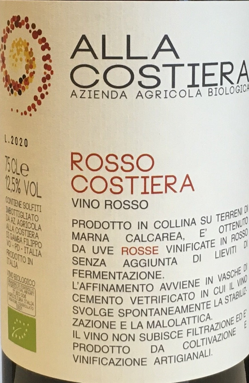 Alla Costiera 'Rosso' - Red Blend