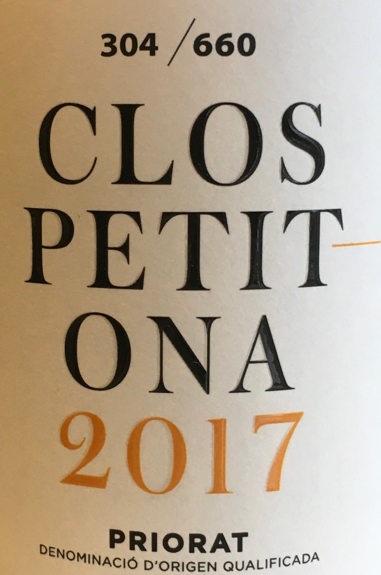 Blai Ferre 'Clos Petitona' - Priorat
