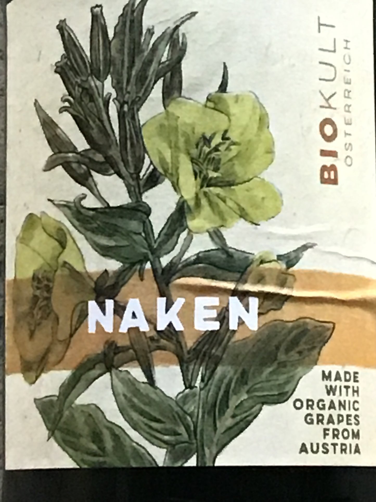 Biokult 'Naken' - Orange Sparkling - Burgenland