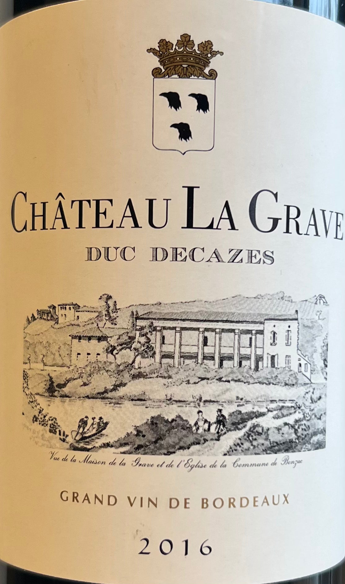 Chateau La Grave Duc Decazes - Bordeaux Superieur