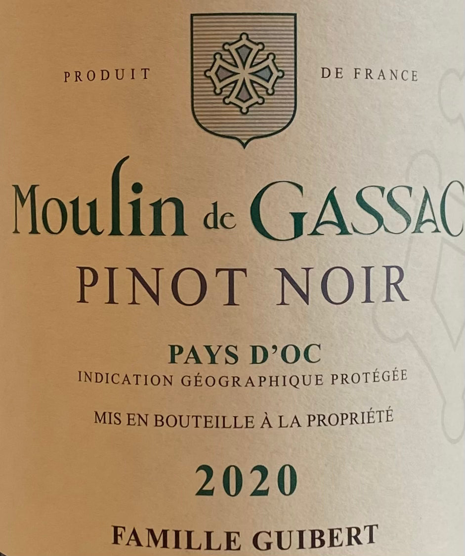 Mas de Daumas Gassac 'Moulin de Gassac' - Pinot Noir - Pays d'Oc