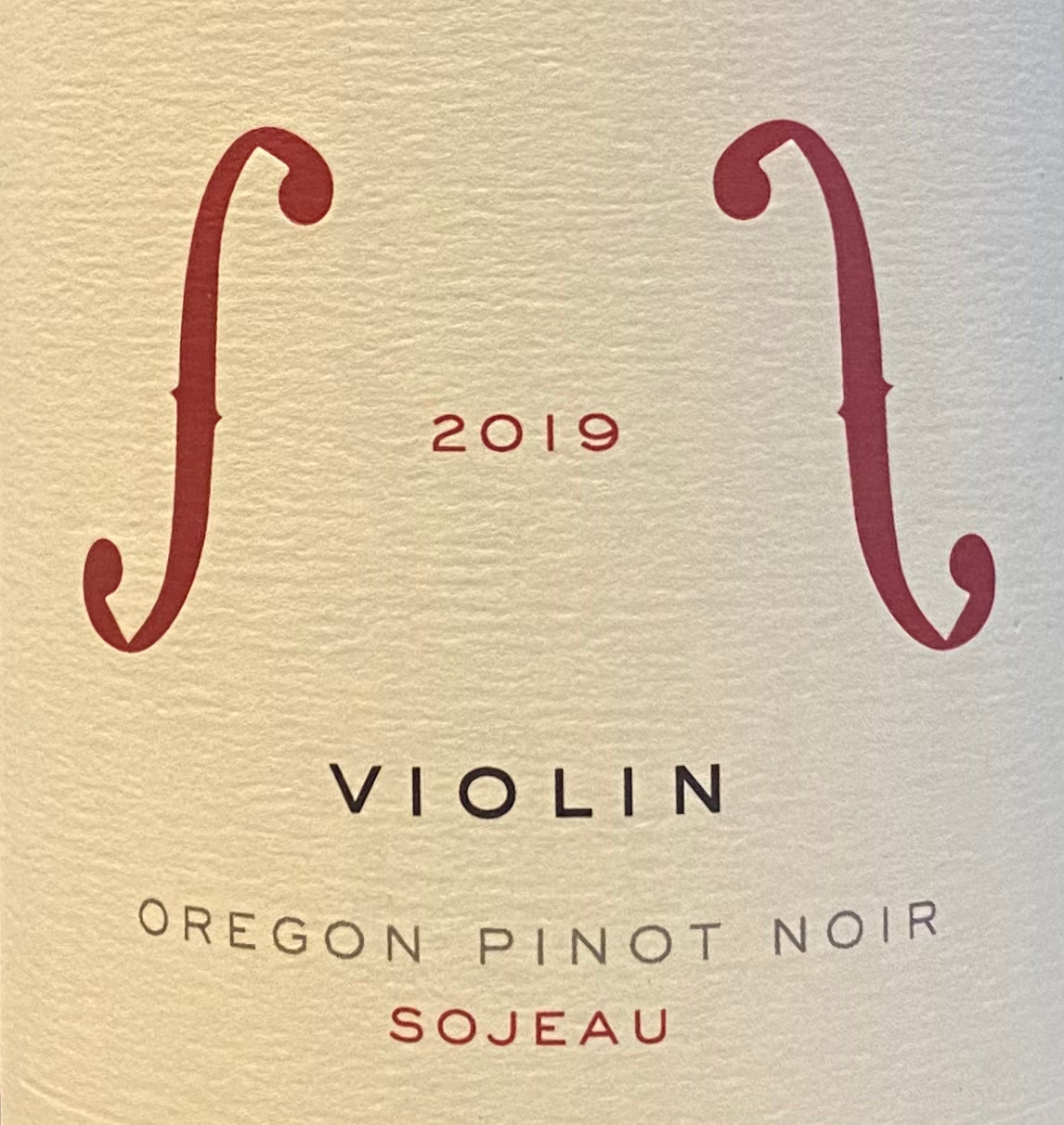 Violin 'Sojeau Vineyard' - Pinot Noir
