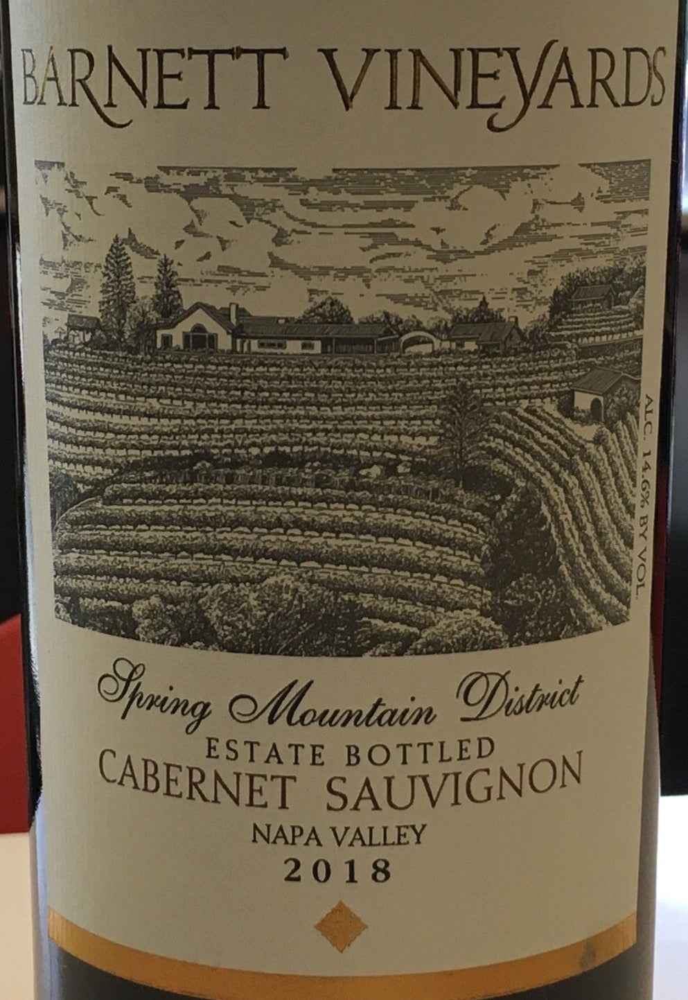 Barnett - Spring Mountain - 2018 Cabernet Sauvignon