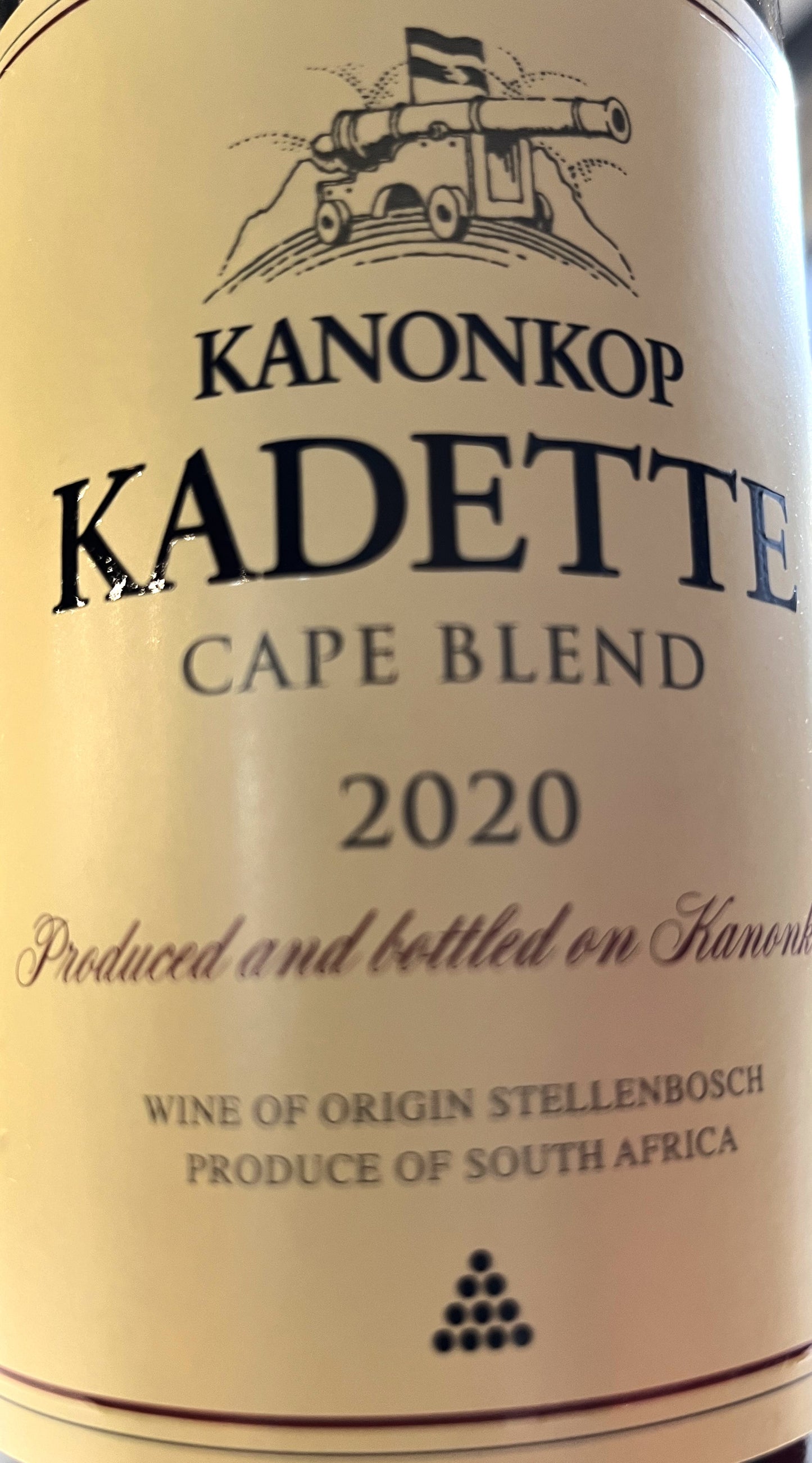 Kanonkop "Kadette" Cape Red Blend - Stellenbosch