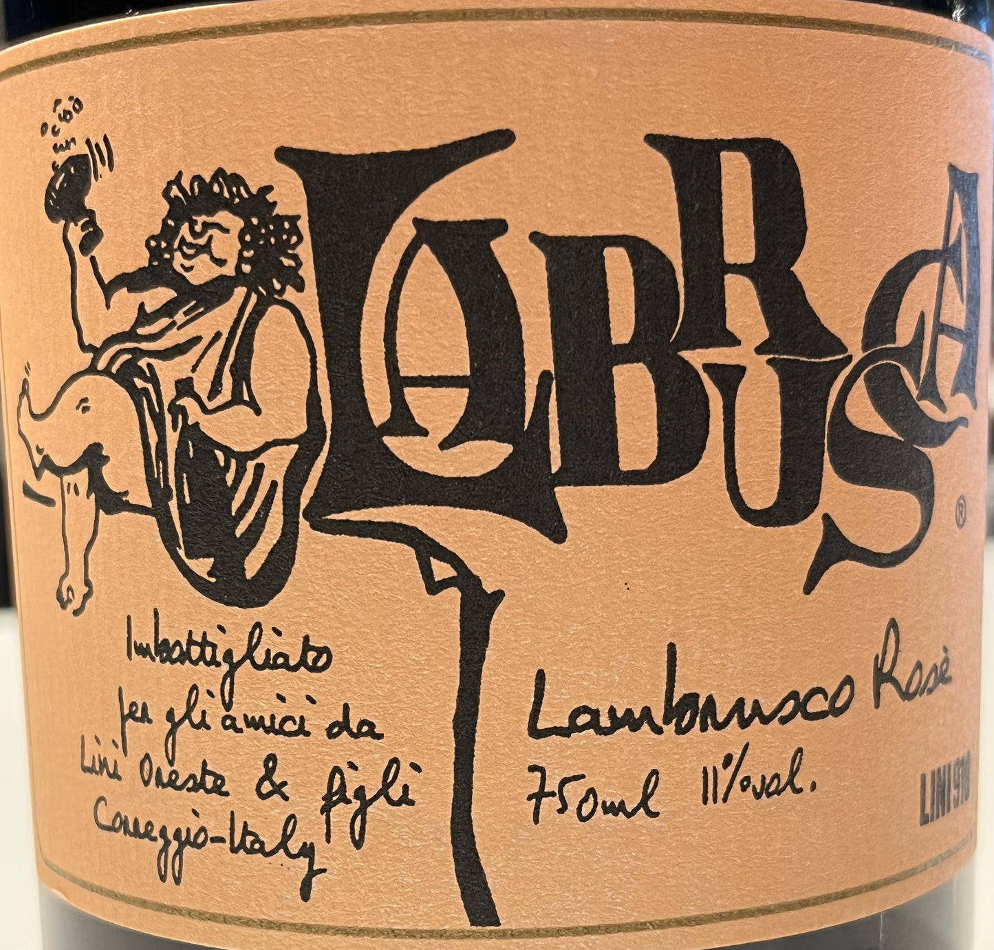 Lini 910 Labrusca Lambrusco dell'Emilia Rose