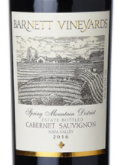 Barnett "Spring Mountain" - 2017 Cabernet Sauvignon
