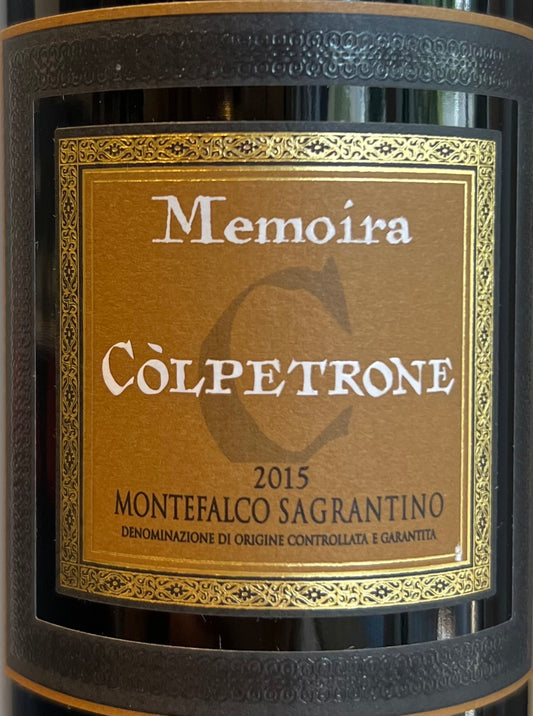 Colpetrone 'Memoira' - Montefalco Sagrantino