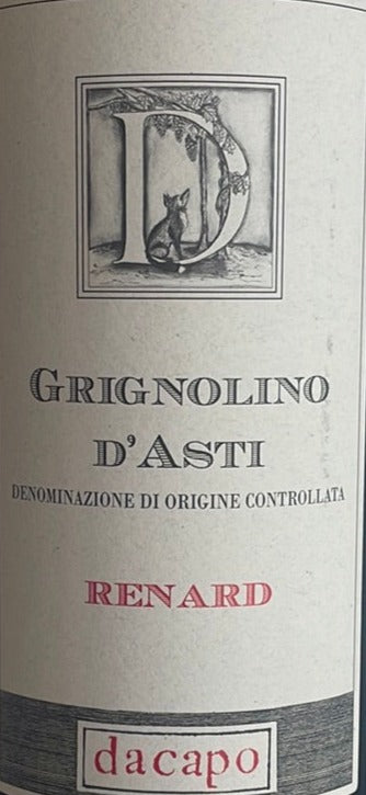 Dacapo 'Renard' - Grignolino d'Asti