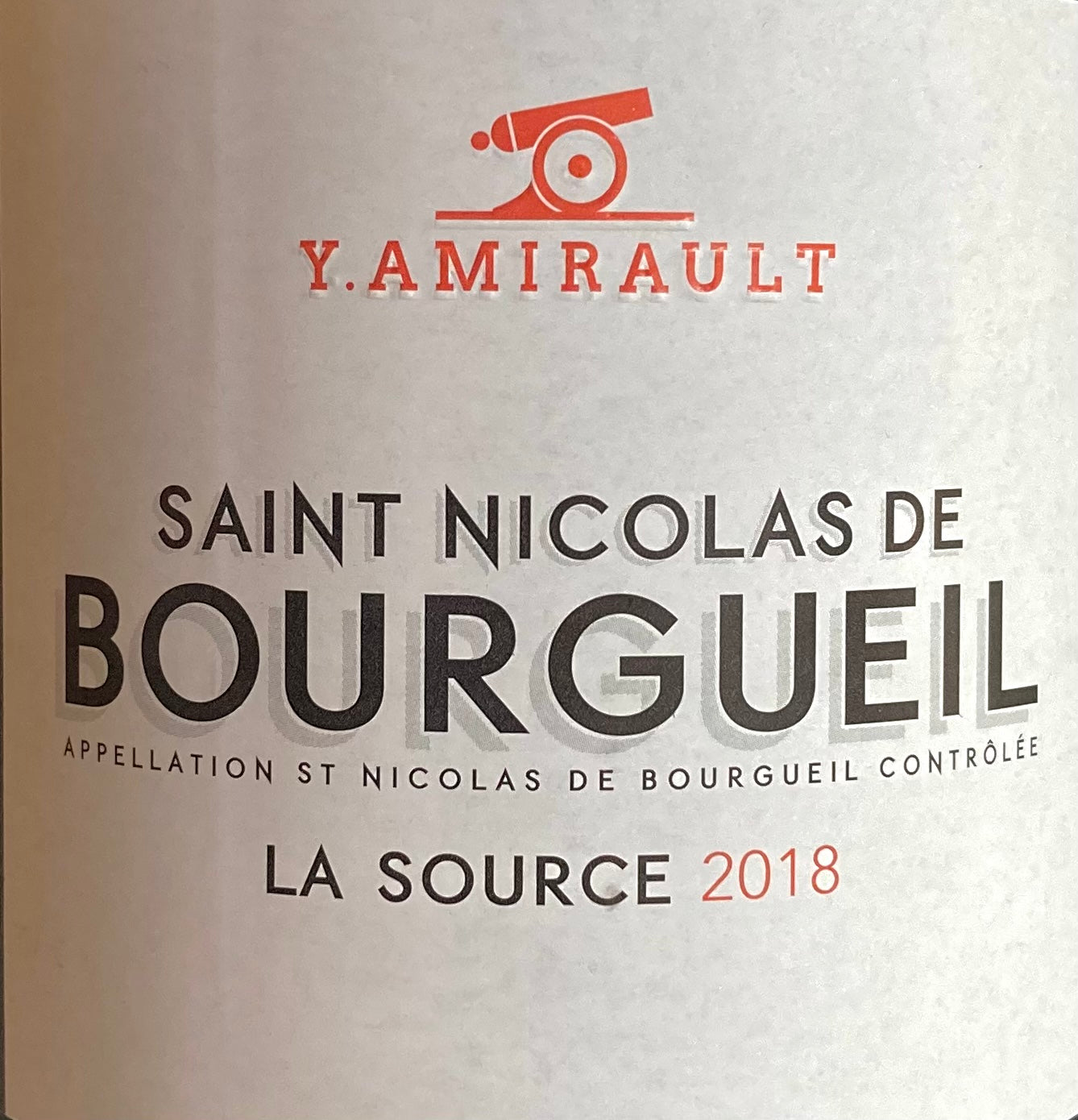 Yannick Amirault 'La Source' - Saint-Nicolas de Bourgueil