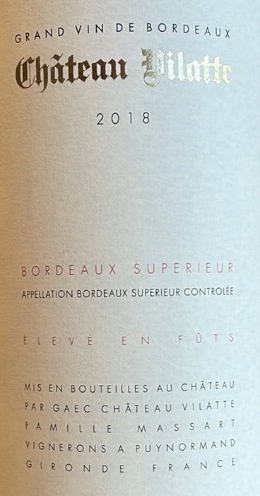 Chateau Vilatte - Bordeaux Superieur