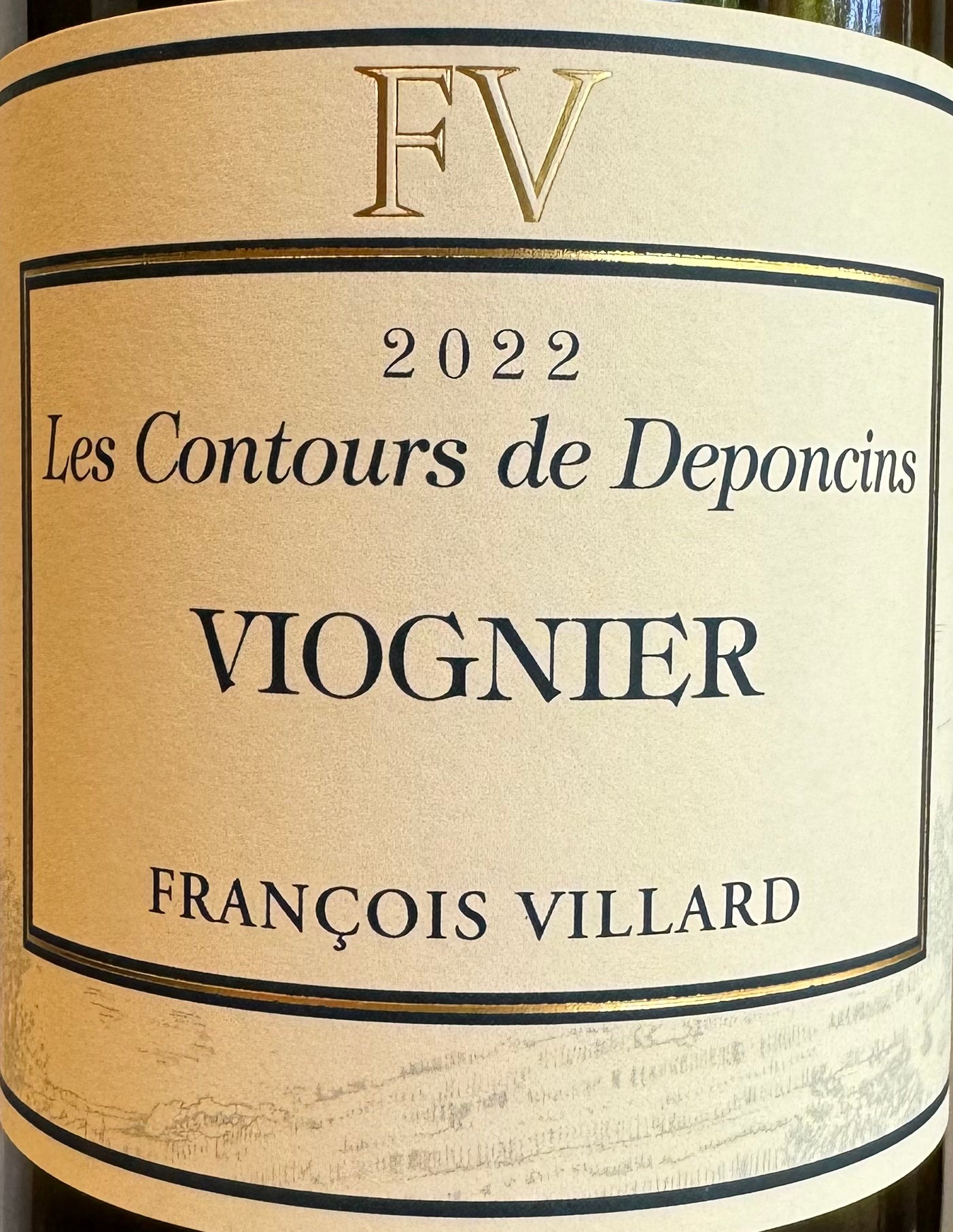 Francois Villard 'Contours de Deponcins' - Viognier