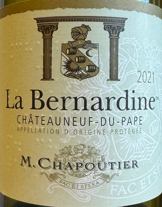 M. Chapoutier 'La Bernardine' - Chateauneuf-du-Pape Blanc