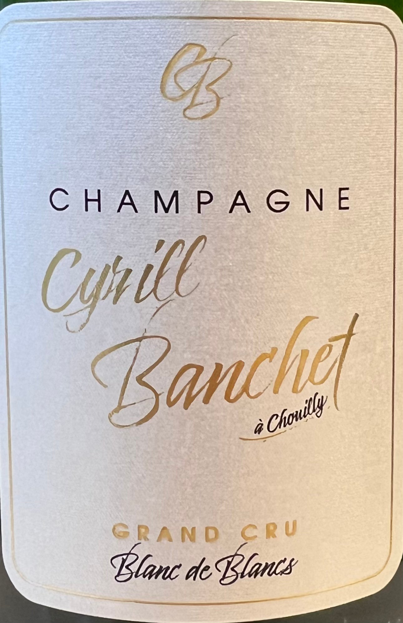 Cyrill Banchet Grand Cru - Blanc de Blancs - Champagne