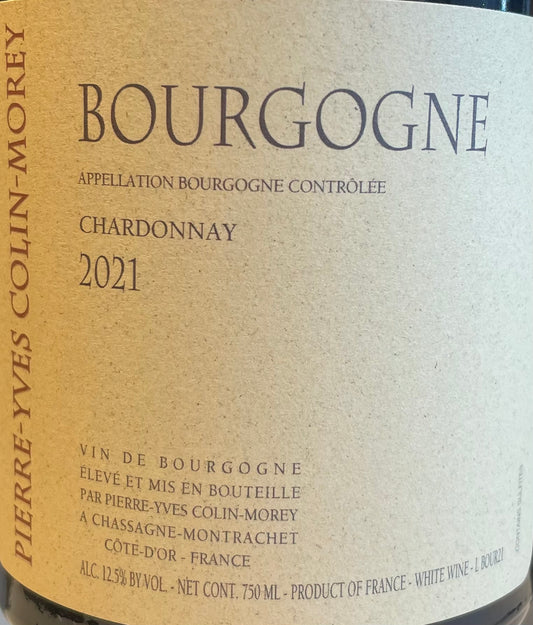 Pierre-Yves Colin-Morey Bourgogne Blanc - Chardonnay