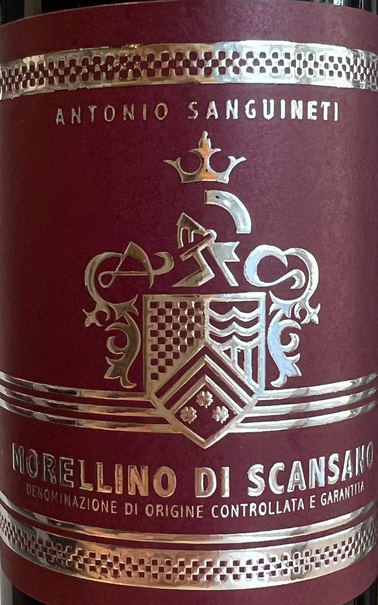 Antonio Sanguineti - Morellino di Scansano