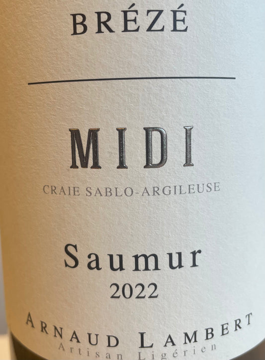 Arnaud Lambert 'Breze' Clos de Midi - Saumur Blanc