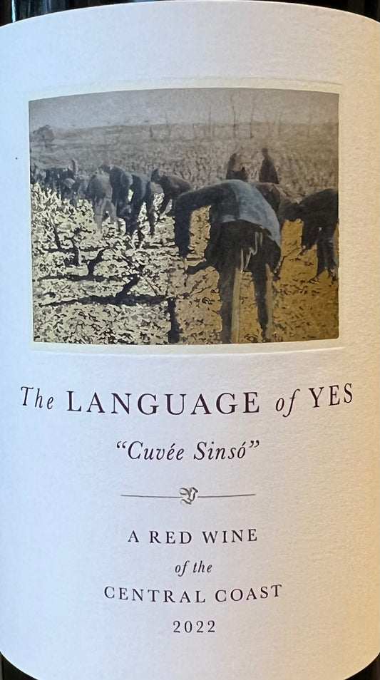 The Language of Yes 'Cuvee Sinso' - Red Blend