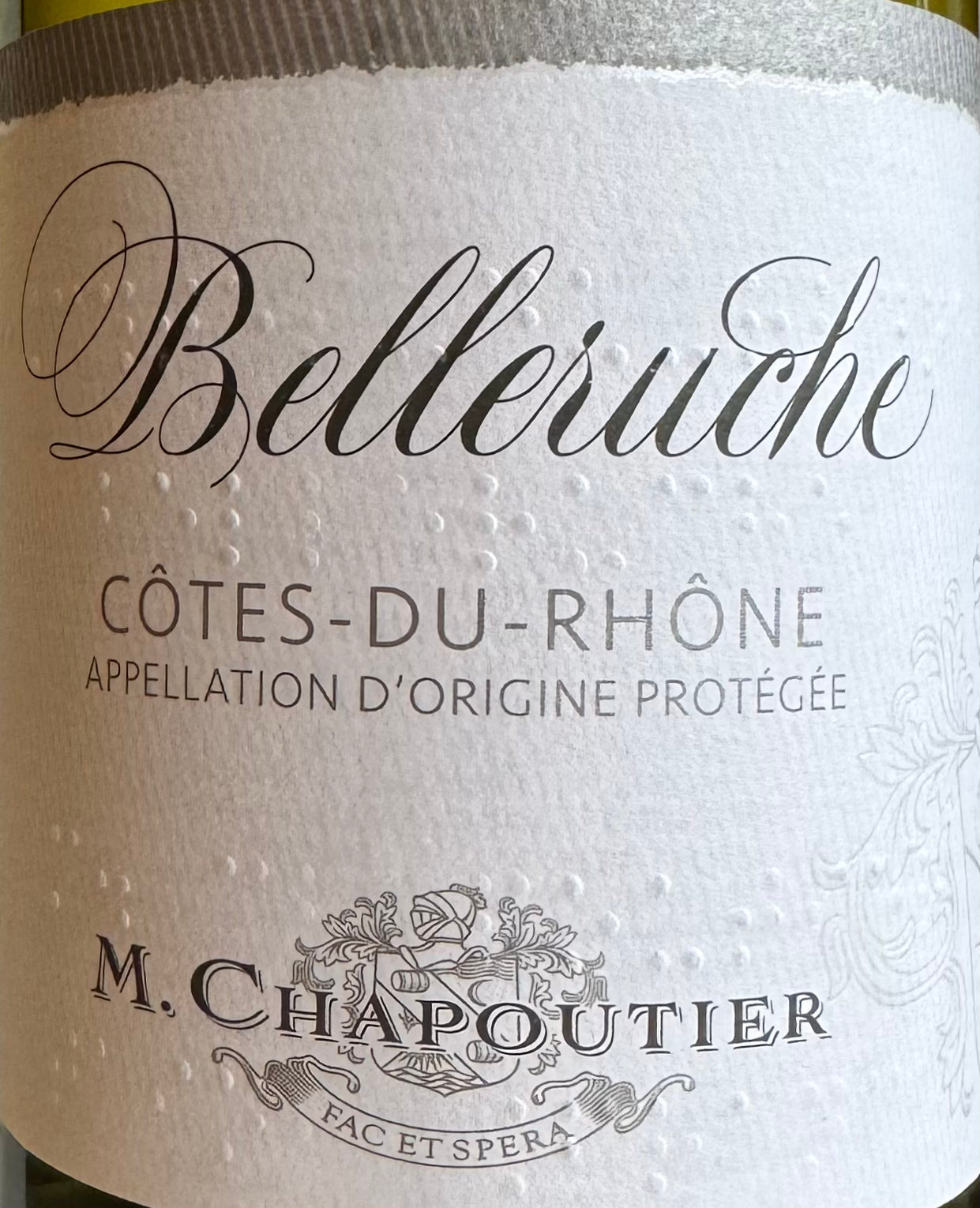 M. Chapoutier 'Belleruche' - Cotes Du Rhone Blanc – The Wine Feed