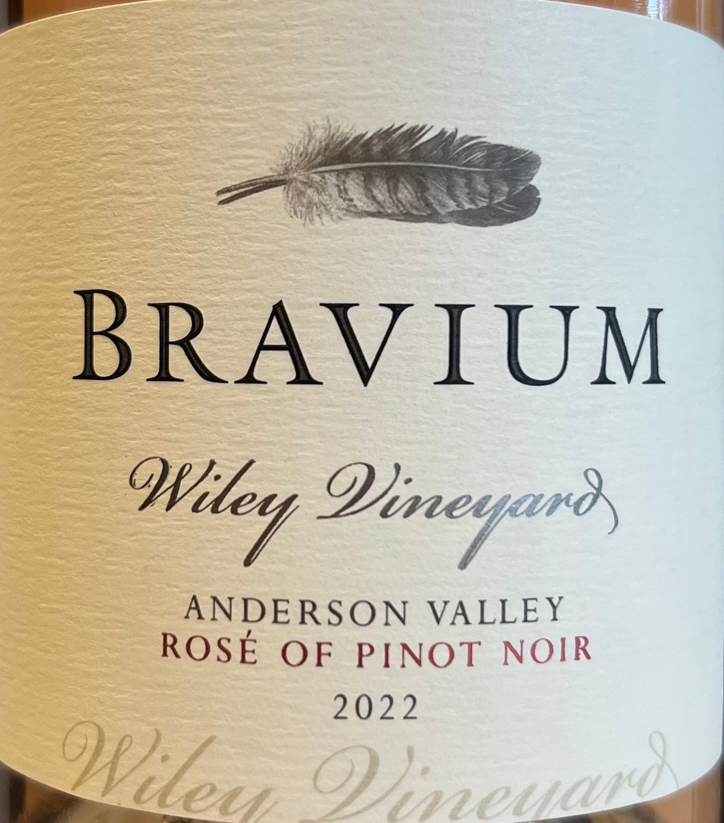 Bravium 'Wiley Vineyard' - Rose of Pinot Noir