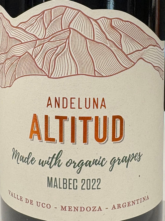 Andeluna 'Altitud' - Malbec