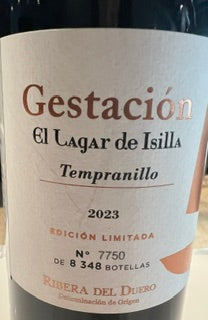 El Lagar de Isilla- 'Gestacion'- Tempranillo