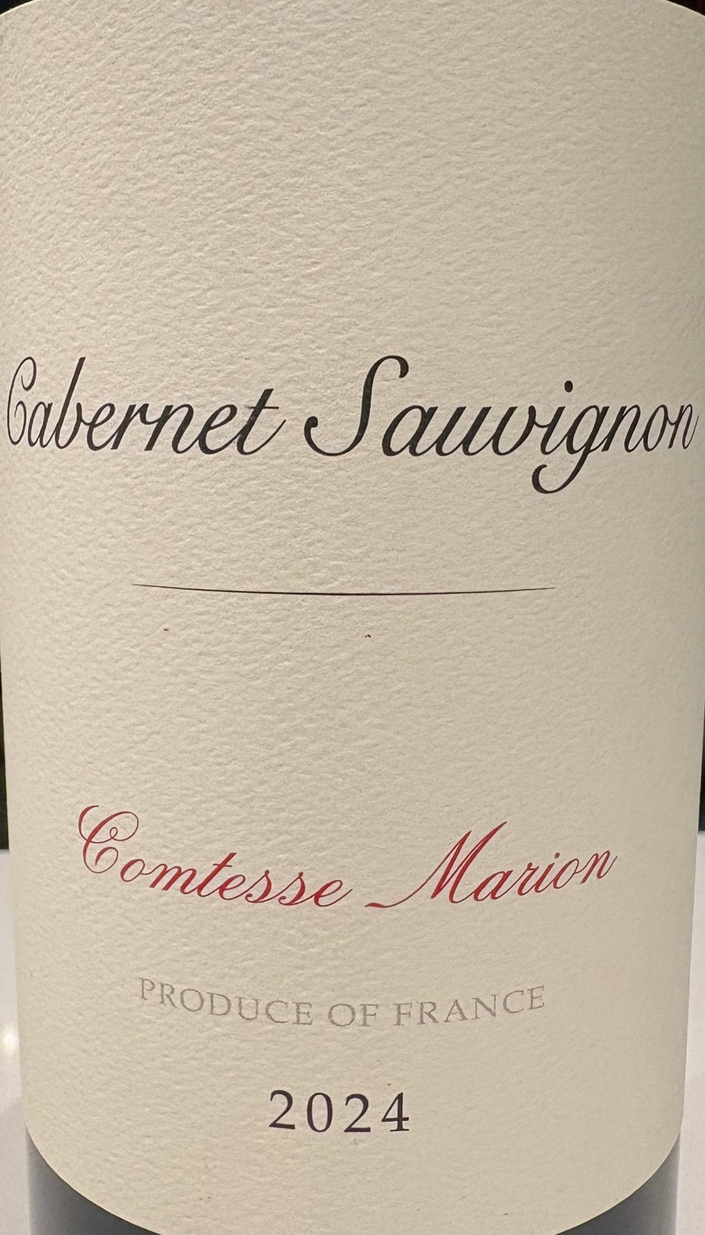 Comtesse Marion- Cabernet Sauvignon