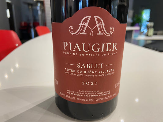 Piaugier - 'Sablet Rouge' - Red Blend