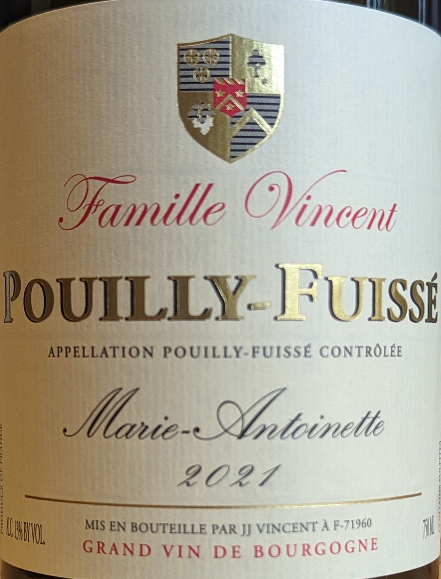Famille Vincent 'Marie-Antoinette' - Pouilly-Fuisse