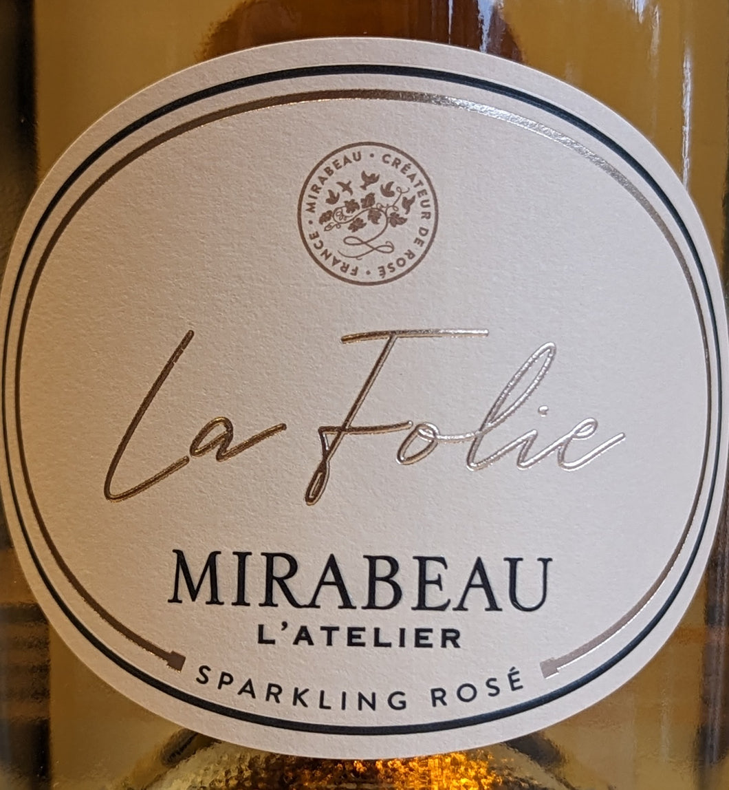 Mirabeau  'La Folie' Sparkling Rose