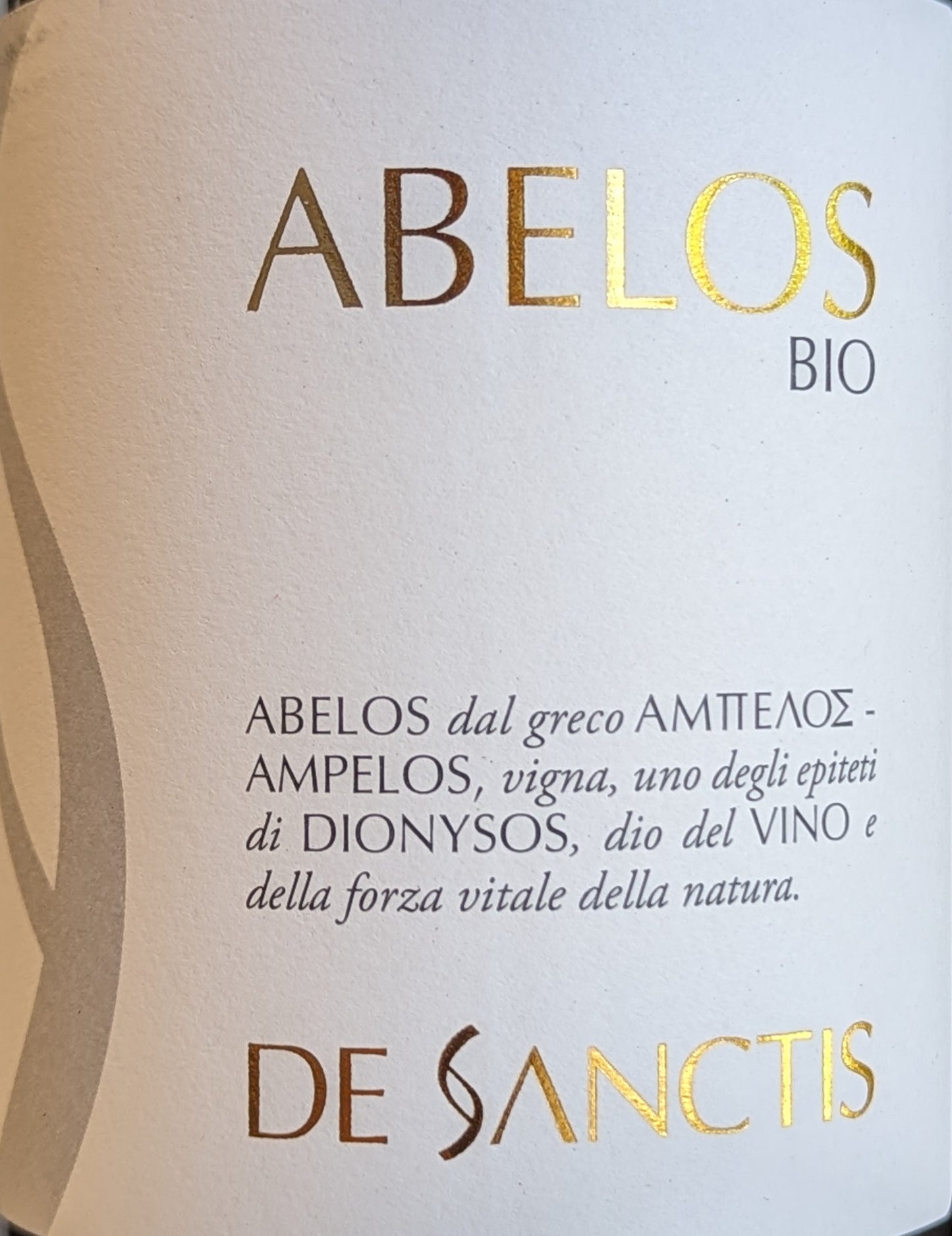 De Sanctis 'Abelos' - Frascati Superiore White Blend