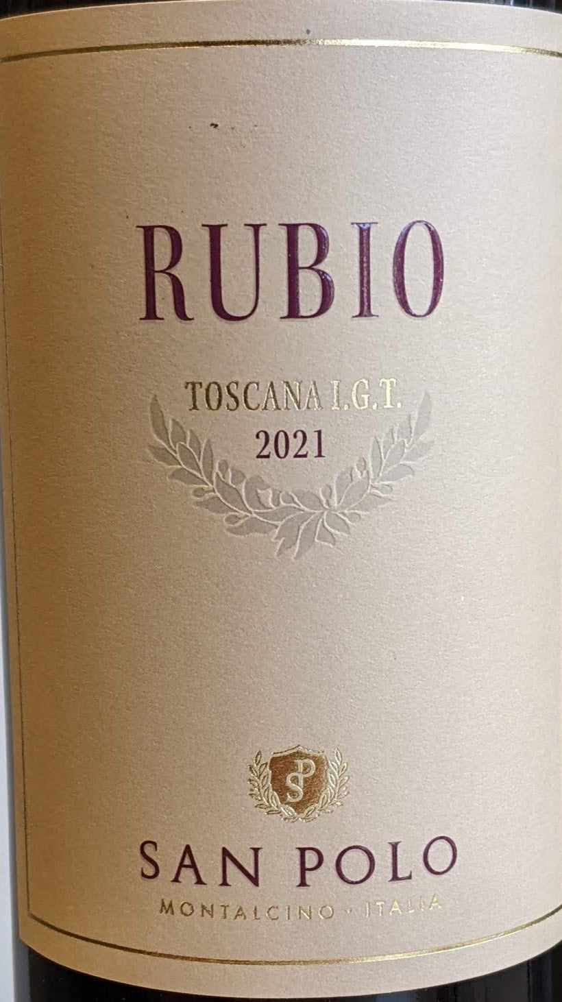Poggio San Polo 'Rubio' - Toscana