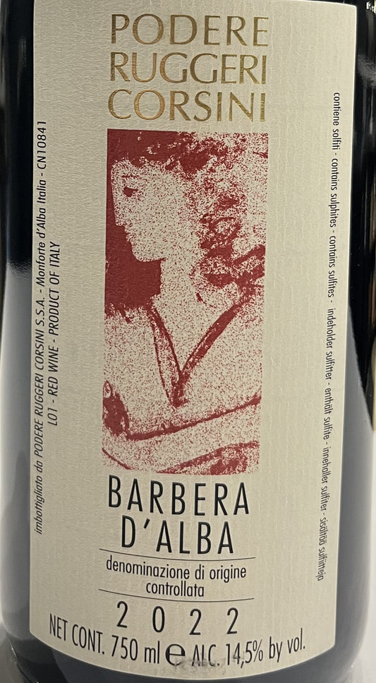 Podere Ruggeri Corsini - Barbera d'Alba DOC