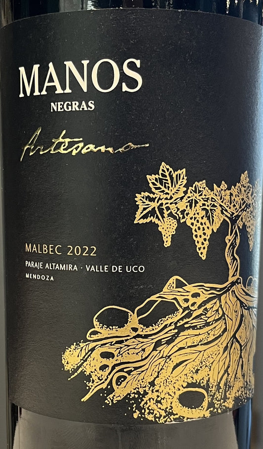 Manos Negras 'Artesano' - Malbec