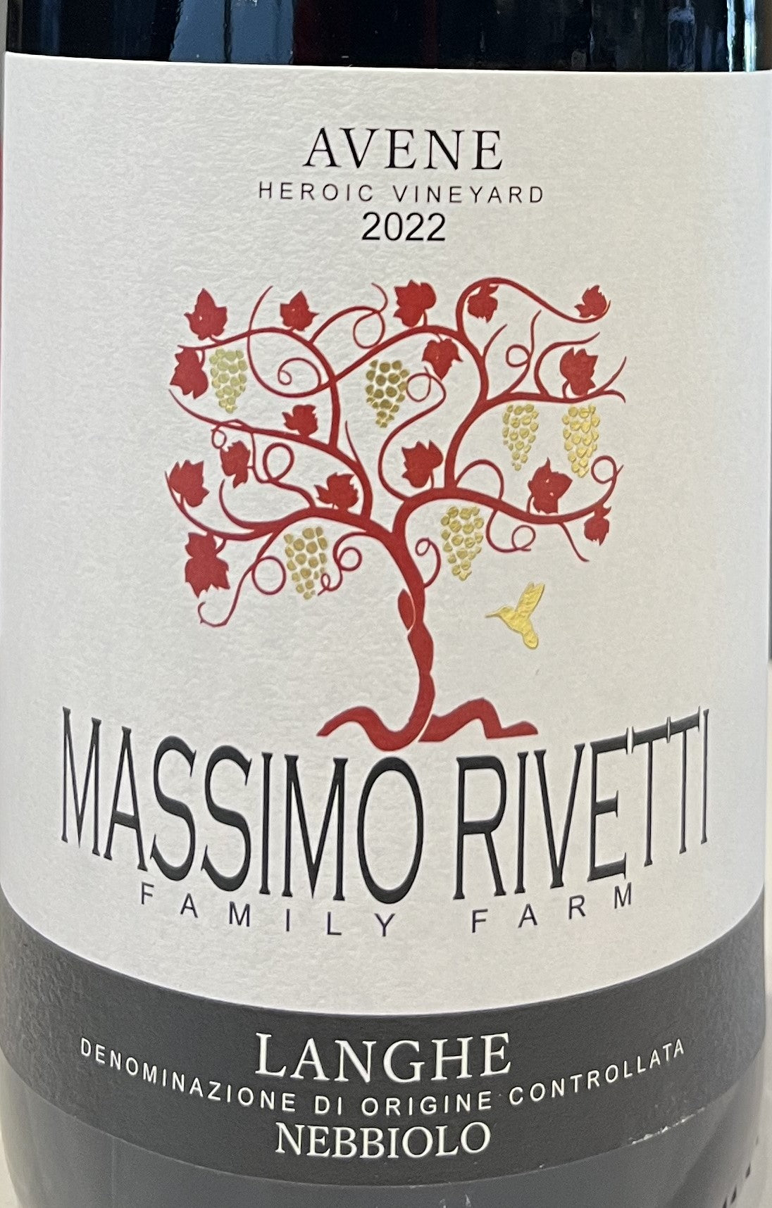 Massimo Rivetti  'Avene'   Nebbiolo