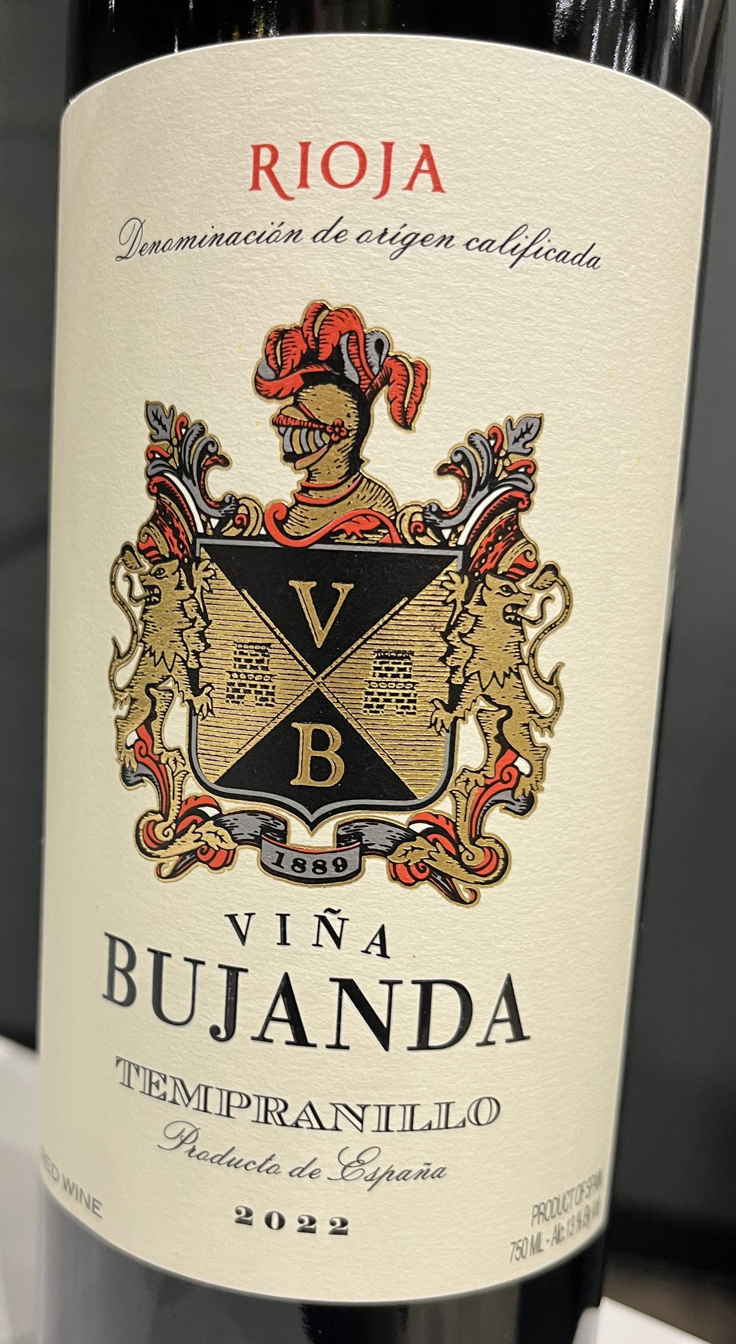 Vina Bujanda - Tempranillo