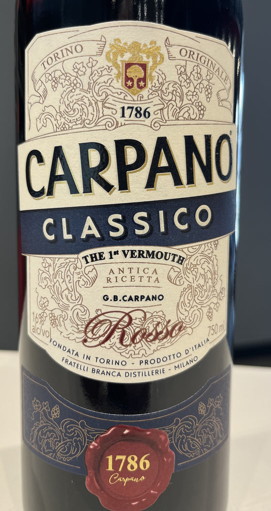 Carpano Classico - Rosso Vermouth