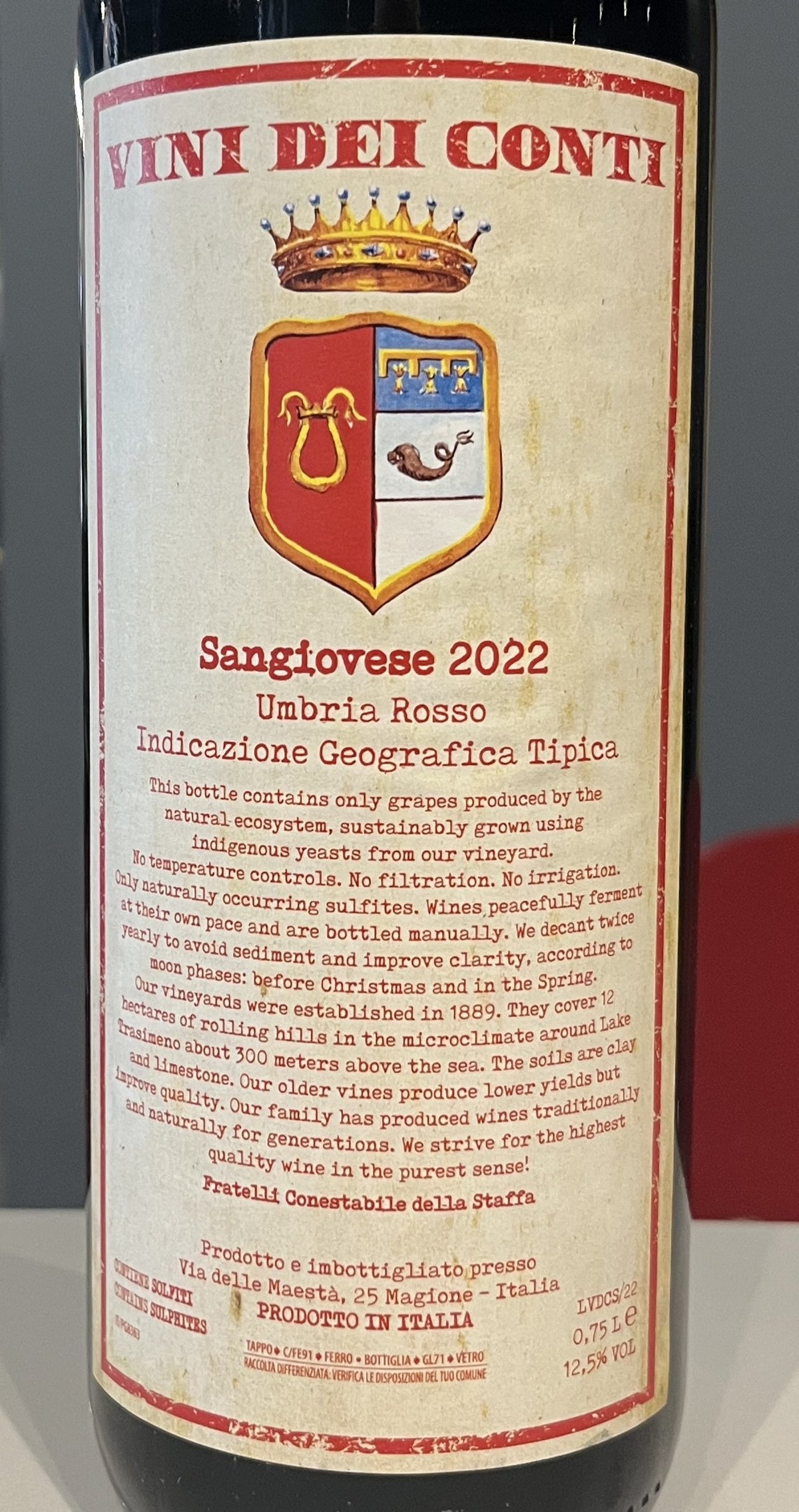 Vini dei Conti - Sangiovese
