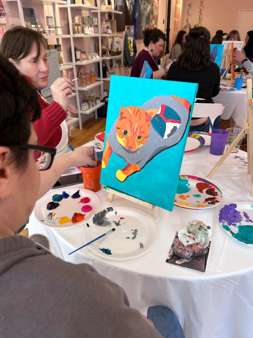 Paint Your Pet Pop Art Experience: Durham Store