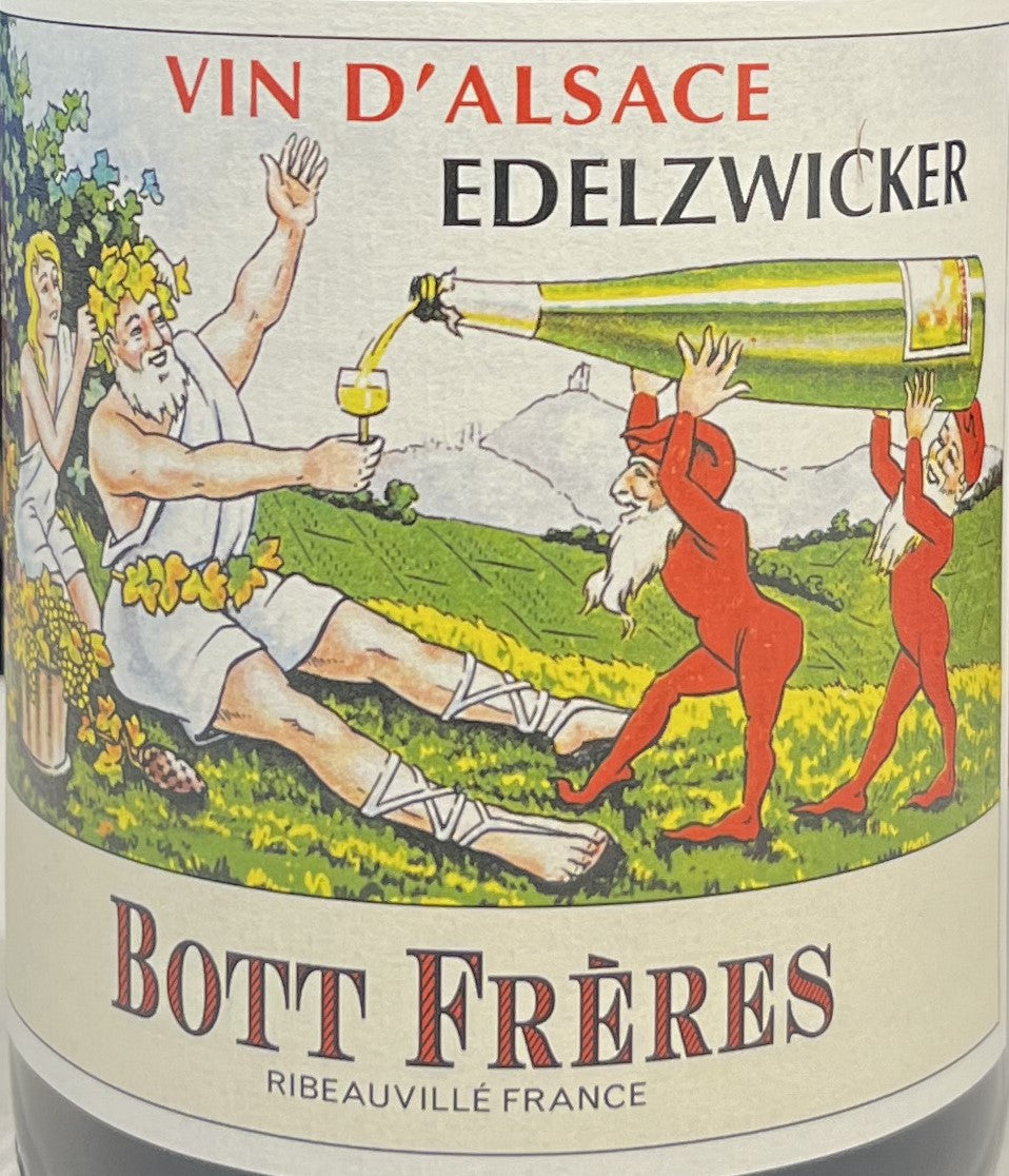 Bott Freres  - Edelzwicker  1L