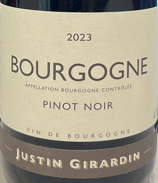 Justin Girardin - Bourgogne Pinot Noir