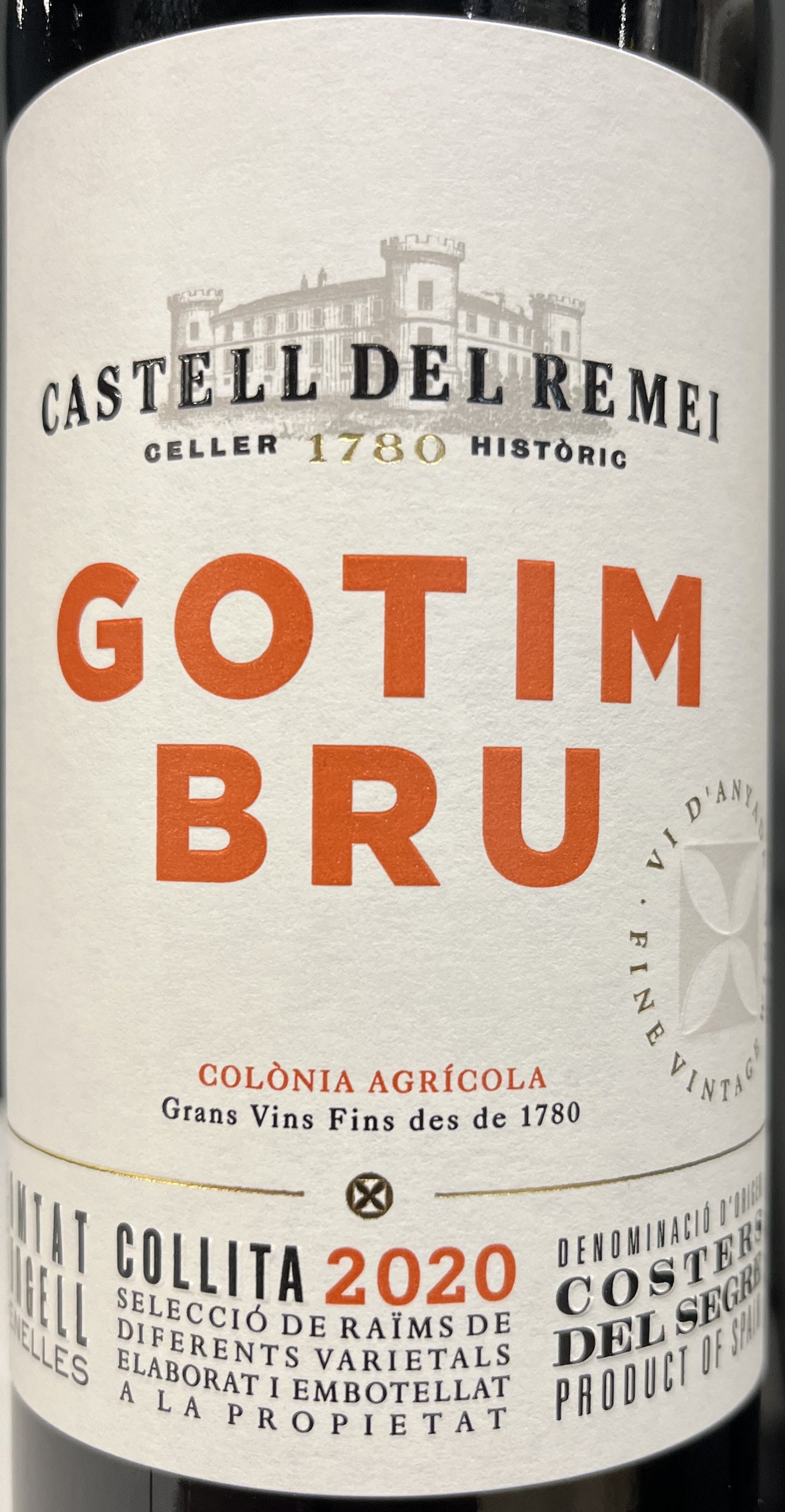 Castell Del Remei 'Gotim Bru' - Red Blend