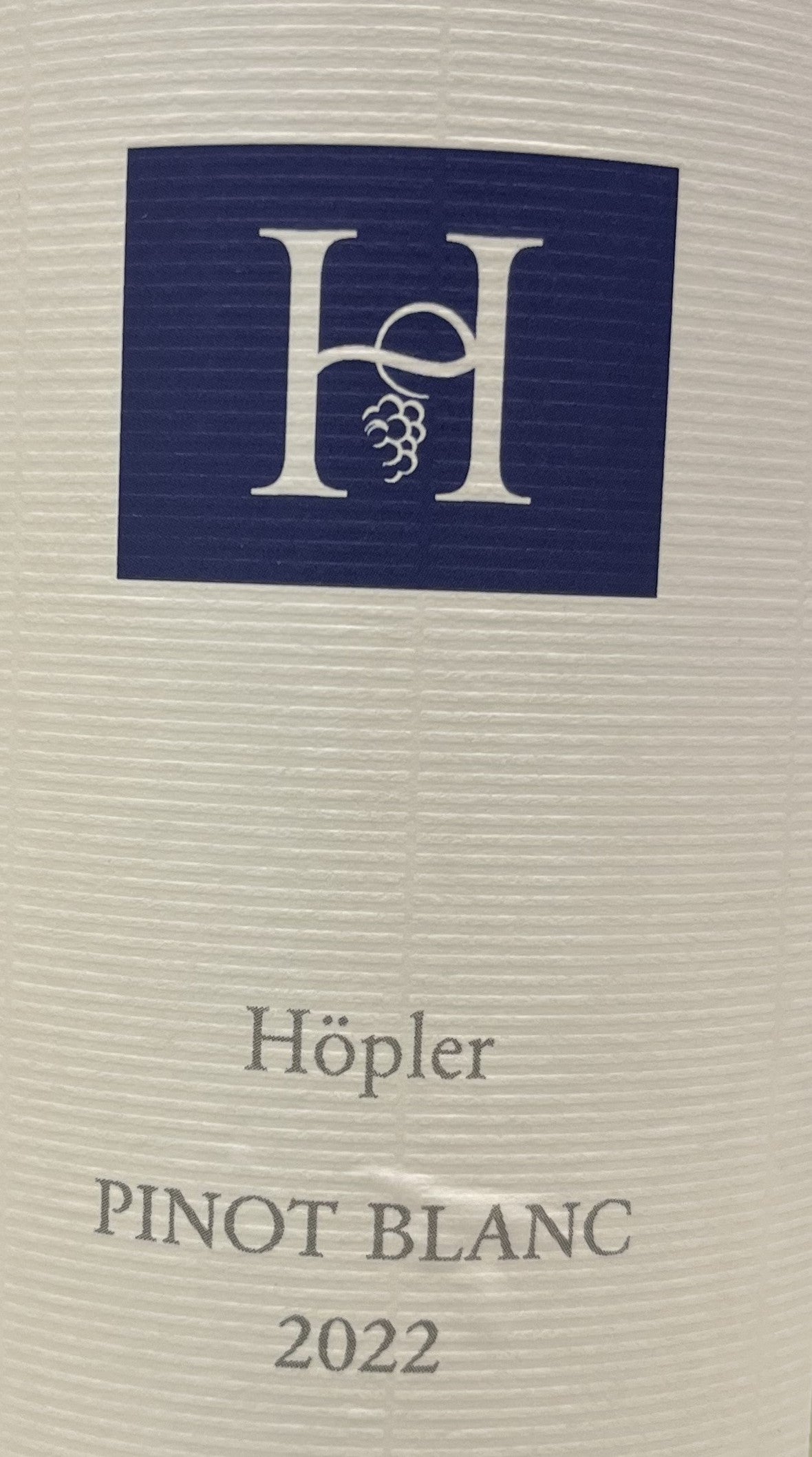 Hopler- Pinot Blanc